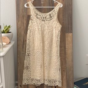 //LAUREN CONRAD// Crochet Dress